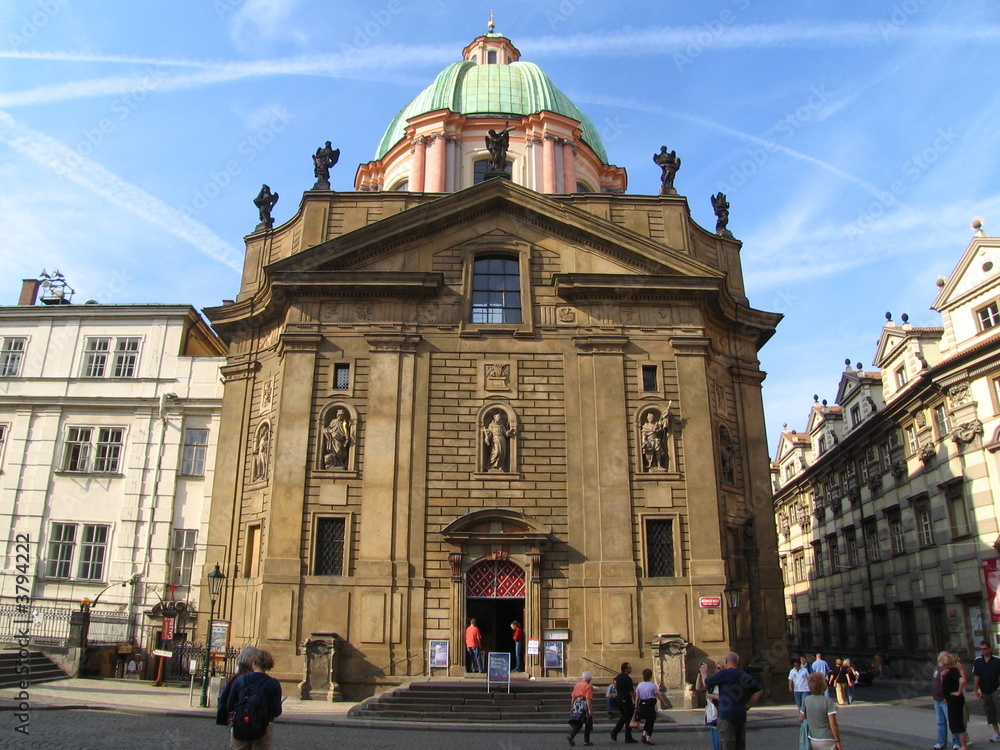 L eglise St Francois de Prague