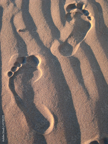 Spuren im Sand