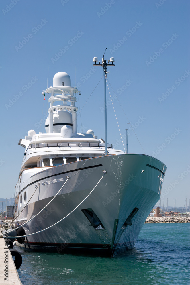 Naklejka premium Big Yacht