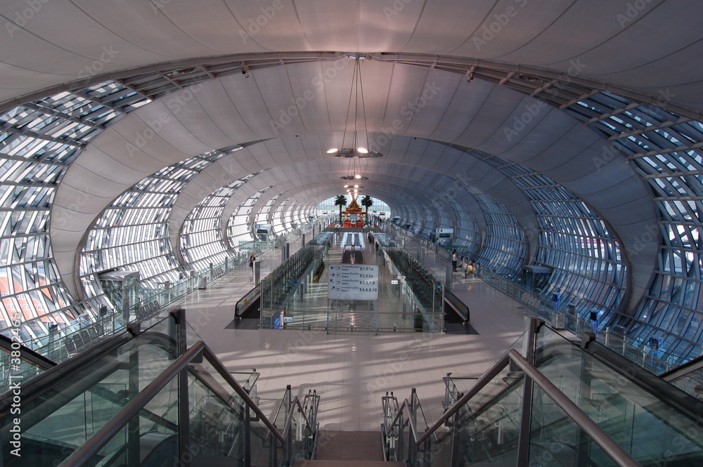 Naklejka premium Aéroport de Bangkok (Thaïlande)