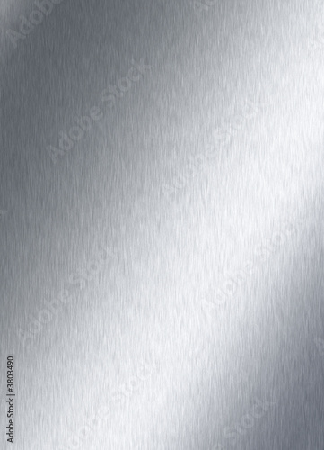 brushed steel plate