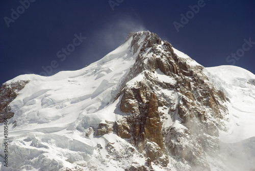 View of Mont Blanc mountain range from Parc de Merlet  © Stephen Meese