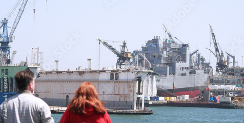 A tour of the shipyards  