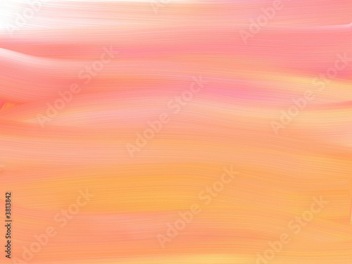 Oil Painted Canvas Background with orange & red