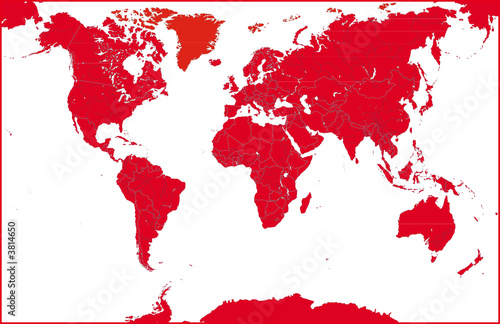 world map