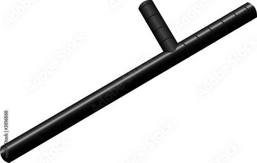 Stick of the policeman