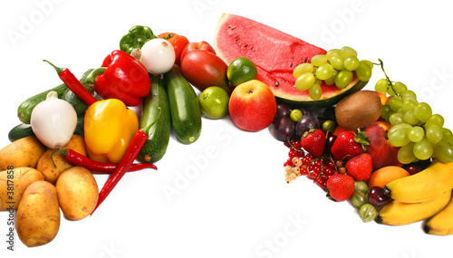 Fototapeta Naklejka Na Ścianę i Meble -  Vegetables and Fruits