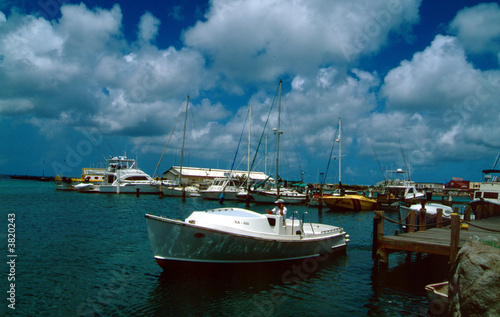 Jachthafen in der Karibik