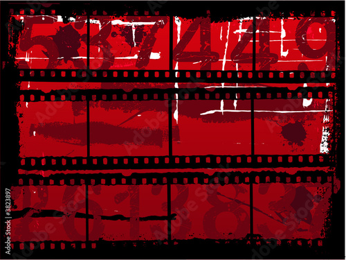 Filmstrip grunge