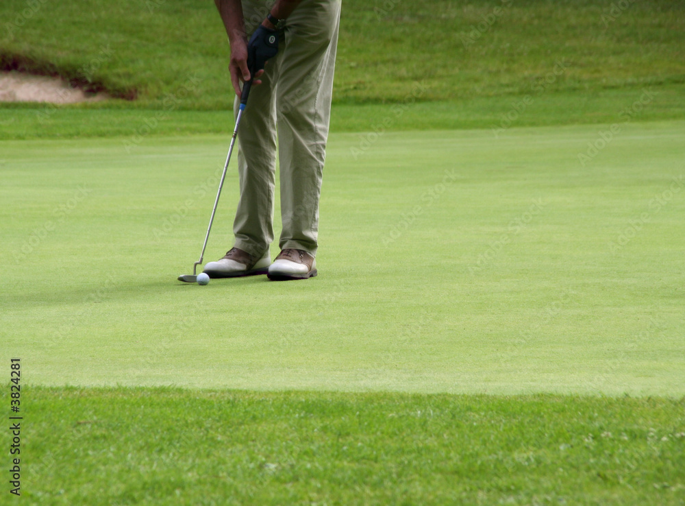 Obraz premium chaussures de golf