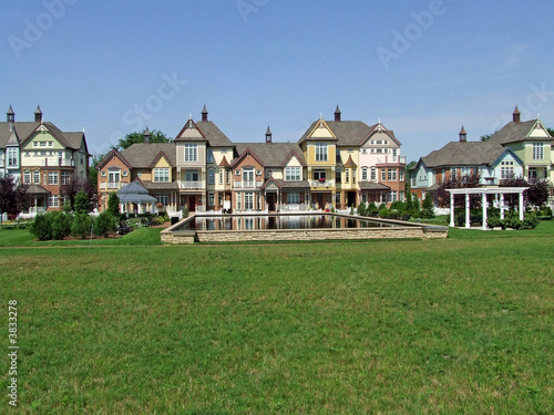 Elegant Victorian Style townhomes
