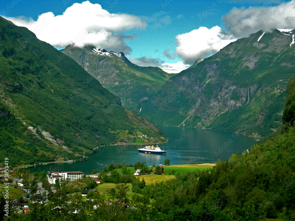 Fjord cruise in Norway