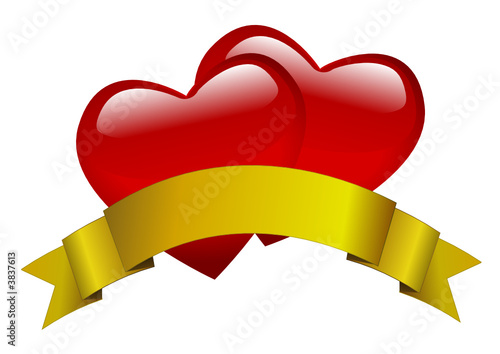 Deux coeurs et son bandeau