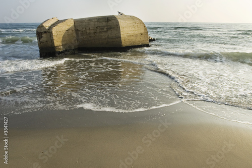 bunker sur la plage