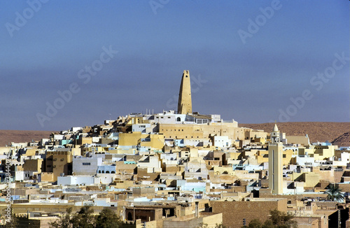 Ghardaia, Mozabite city of the northern Sahara, Algeria photo
