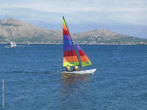 dingy sailing