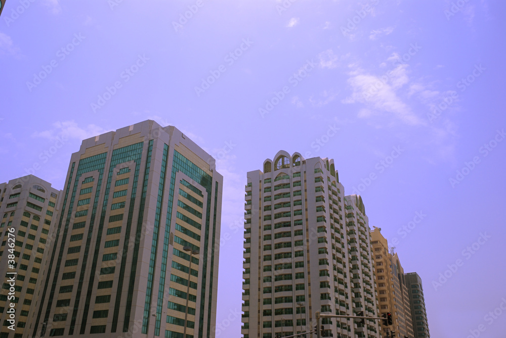 Fototapeta premium buildings with blue sky