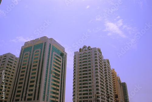 buildings with blue sky