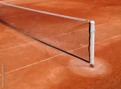 Obraz na płótnie Court de tennis w salonie