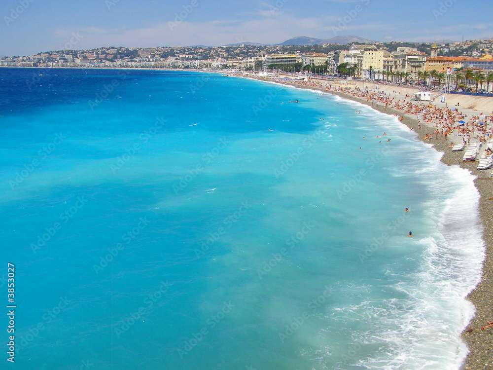 french riviera eau turquoise