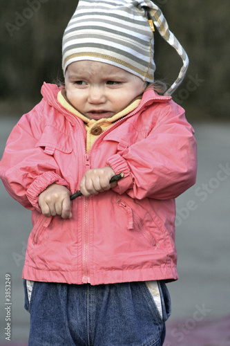 Obraz na płótnie sad girl
