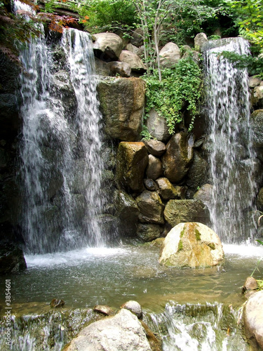 Japanese Garden Waterfall