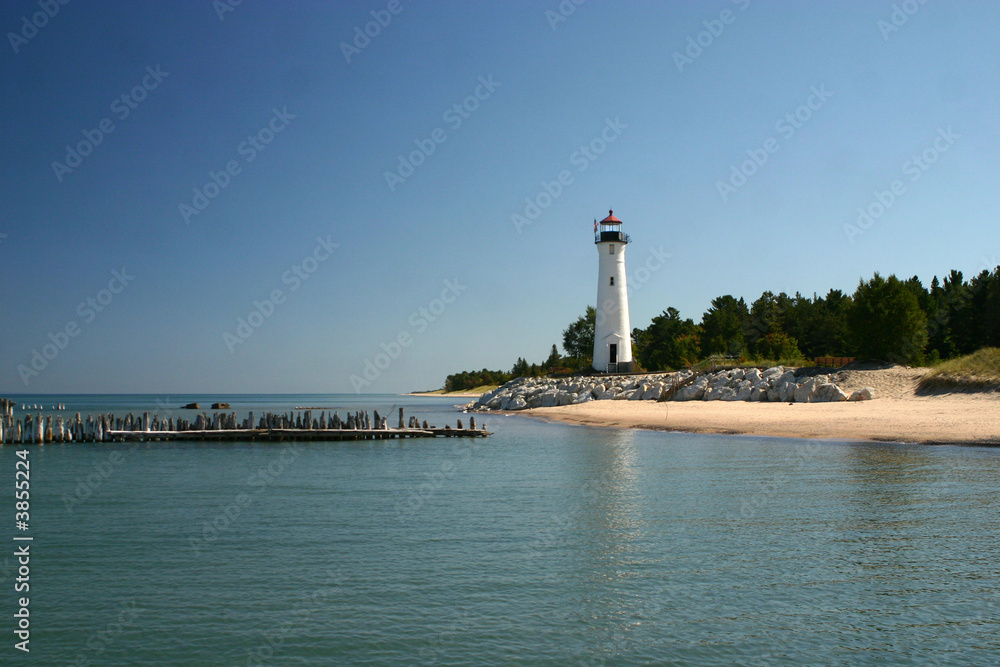 Lighthouse and Old Pier