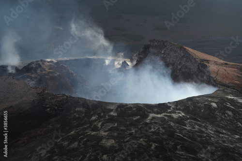 Pu'u O'o vent, Hawaii Volcanoes National Park.