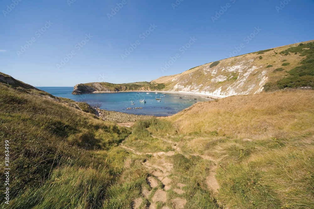 Obraz premium lulworth cove dorset coast england gb uk