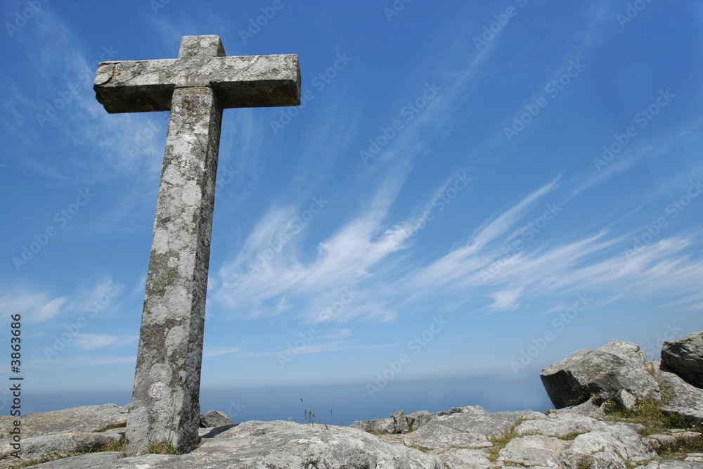 cross on top of the mountain cross on top of the mountain