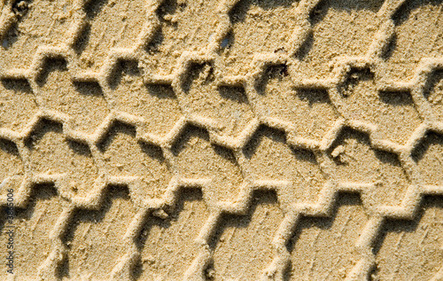 tractor's track 