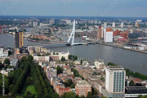 Aerial photo of the City of Rotterdam (the Netherlands) photo