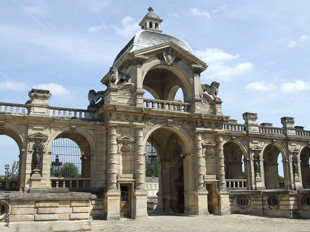 Domaine de Chantilly - Entrée du Grand Château