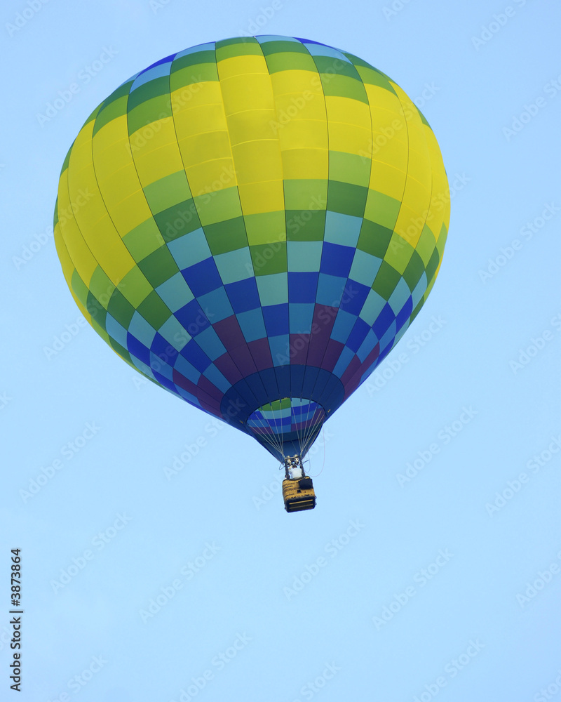 Naklejka premium hot air ballon