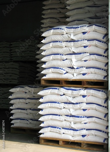 Warehouse with Sacks