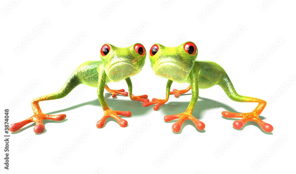 Obraz premium Grenouilles