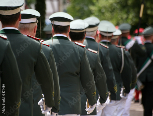 Obraz na płótnie Säbelträger w salonie