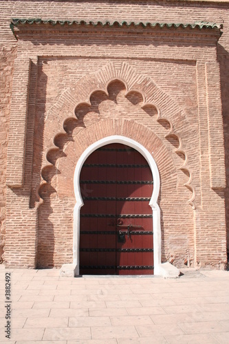 Marrakech Koutoubia Mosque Door © LWillis
