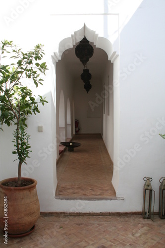 Marrakech Riad Doorway
