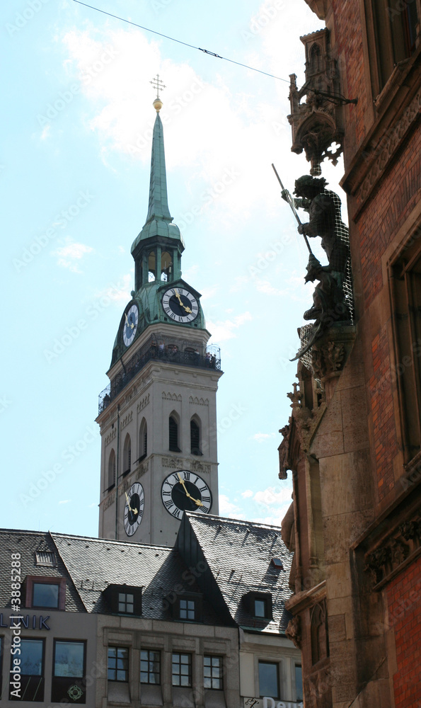 Obraz premium münchen, denkmal