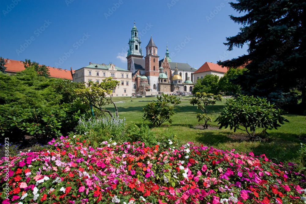 Obraz premium Wawel Castle in Krakow, Poland
