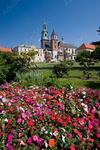Wawel Castle in Krakow, Poland #3886203