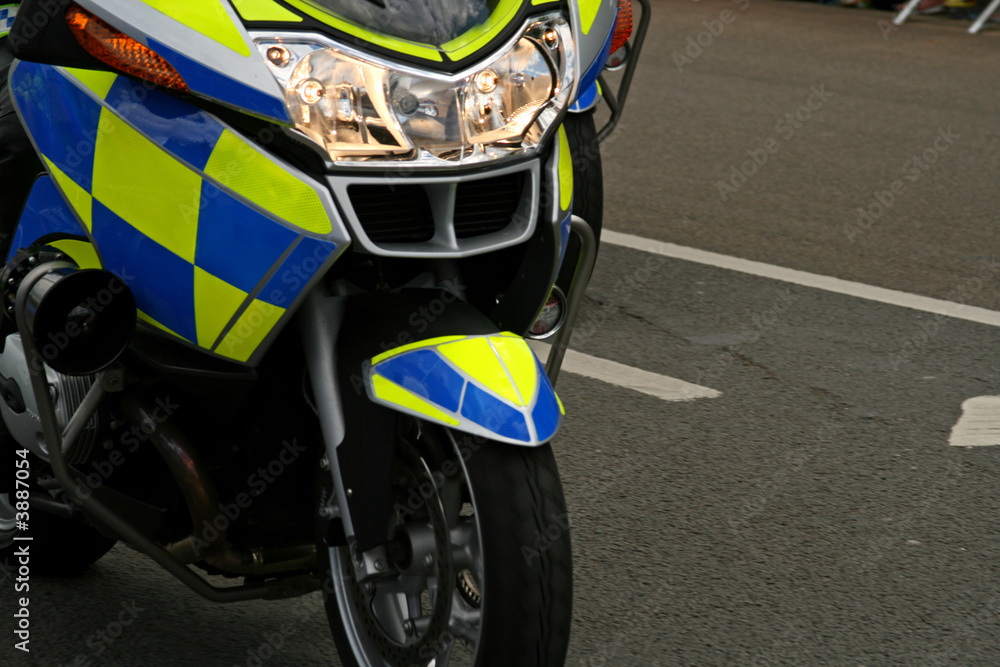 Fototapeta premium police bike