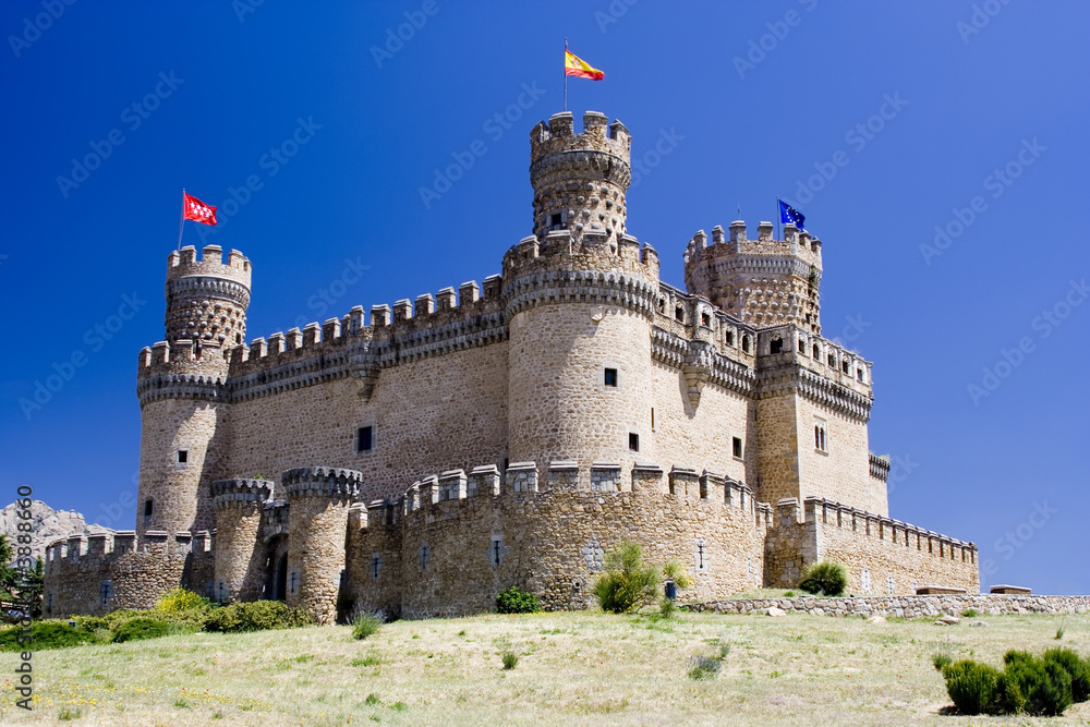 Naklejka premium Medieval Spanish Castle