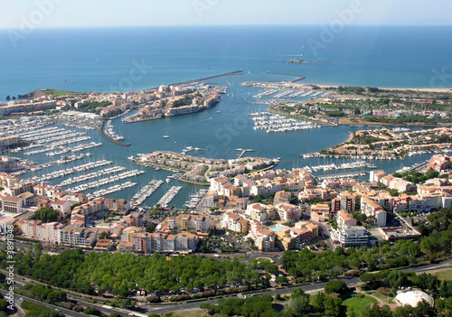 Cap d'Agde , le port
