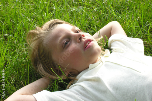 Obraz na płótnie enfant nature