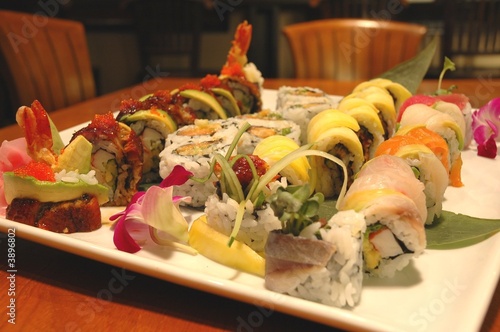 Sushi platter