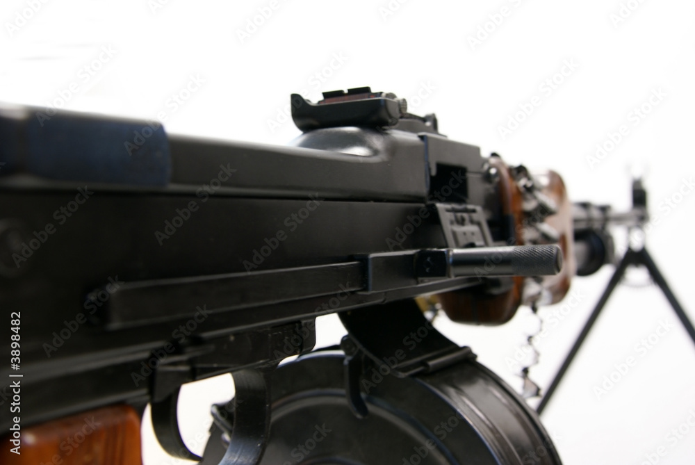 Right side appearance of the machine-gun RPD-44 Right side appearance of the machine-gun RPD-44