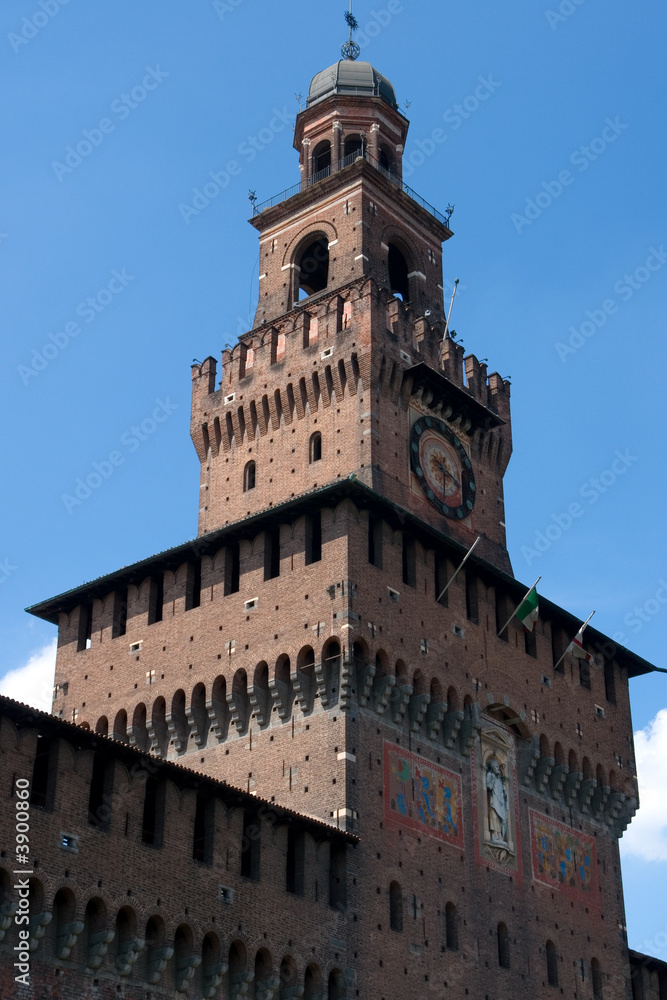 Sforzesco castle, Milan