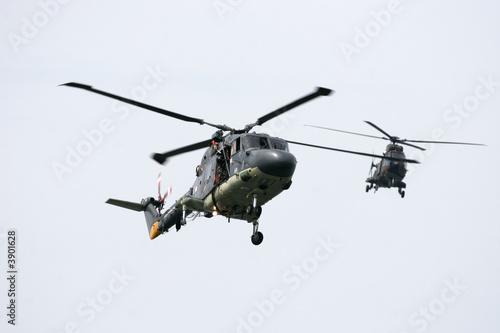 Fototapeta Naklejka Na Ścianę i Meble -  Lynx and Eurocopter